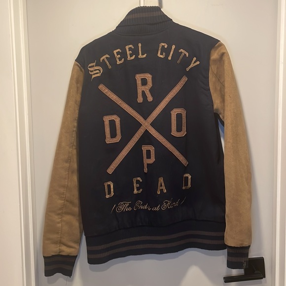 Steel City Dead Varsity Jacket Sz Small unisex - Picture 2 of 15